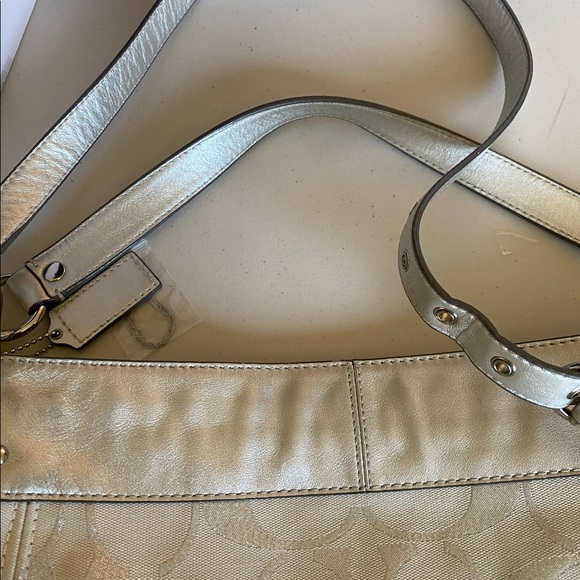 Silver Coach Purse - Picture 6 of 7